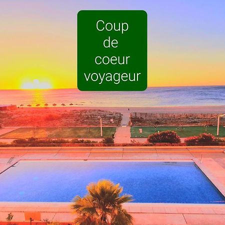 1Ere Ligne Mer Piscine Parking Gratuit Le Barcarès Exterior foto